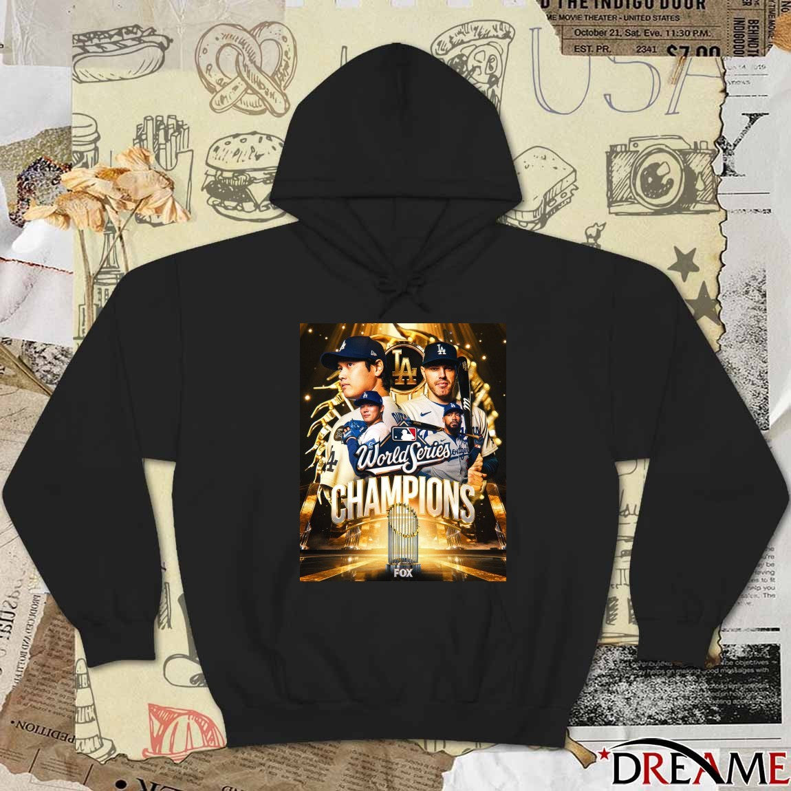 Dodgers Defeated Blue Jays Game 7 To Win The Title Back-to-back World Series Champions Poster t-shirt