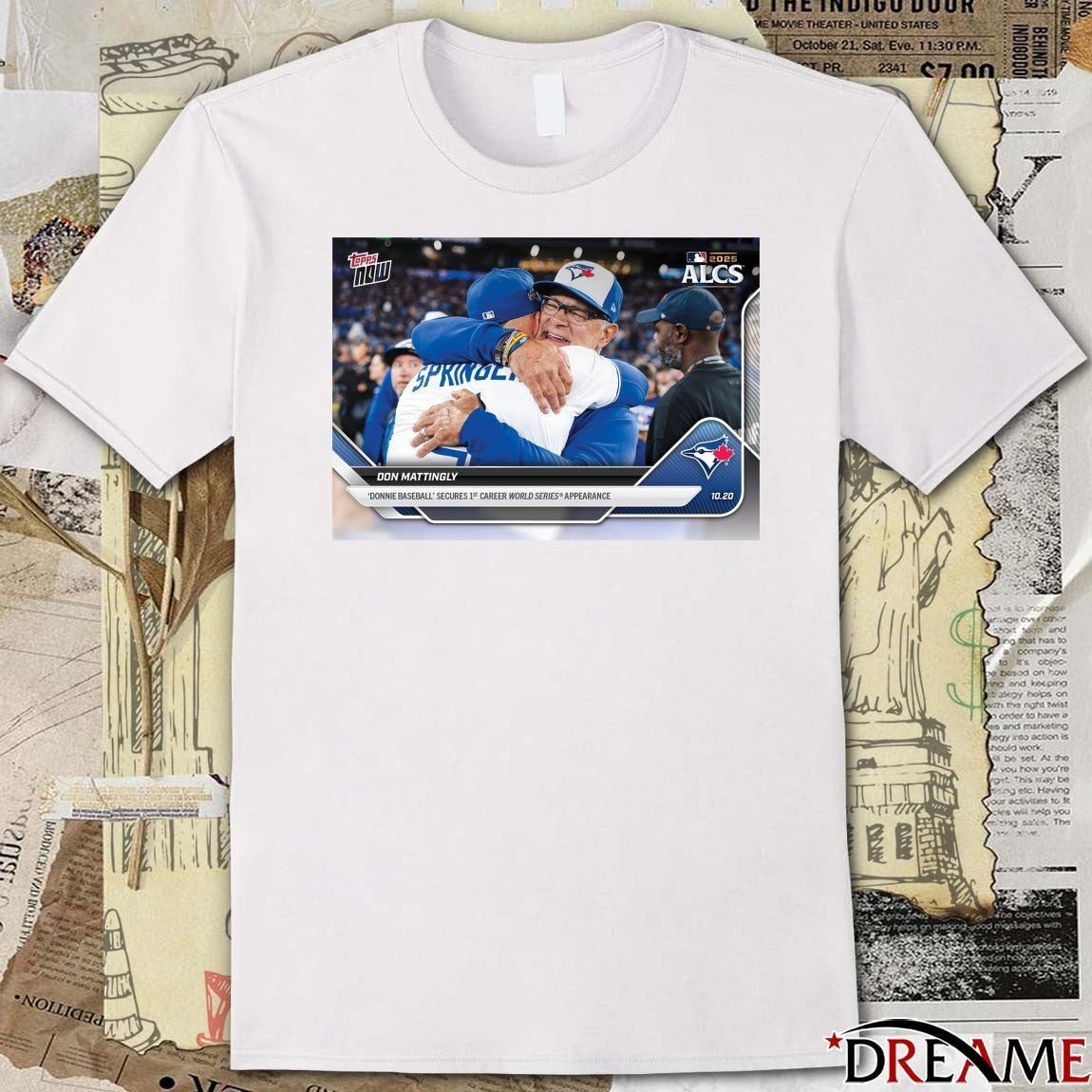 Don Mattingly 2025 MLB Topps Donnie Baseball Secures 1st Career World Series Appearance t-shirt