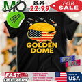 Donald Trump Golden Dome Hair Shield USA Graphic T-Shirt