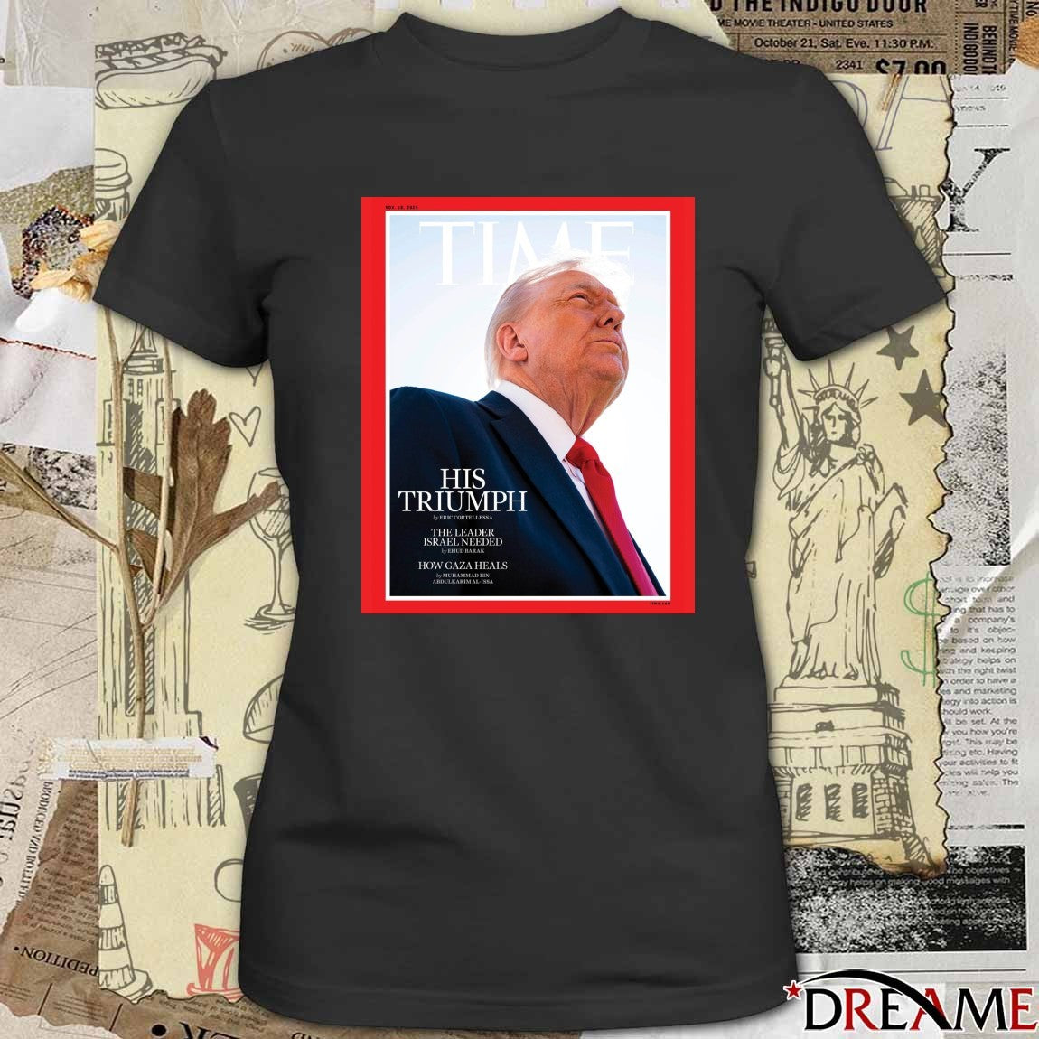 Donald Trump Time His Triumph November 10 2025 It’s All About The Nussy Poster t-shirt