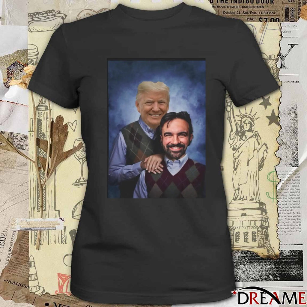 Donald Trump Zohran Mamdani Step Brothers Meme t-shirt