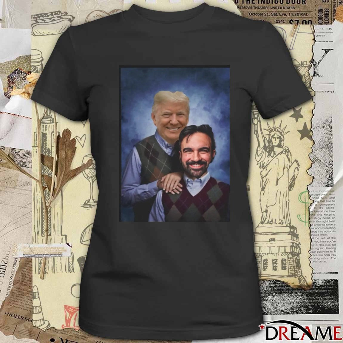 Donald Trump Zohran Mamdani Step Brothers Meme t-shirt