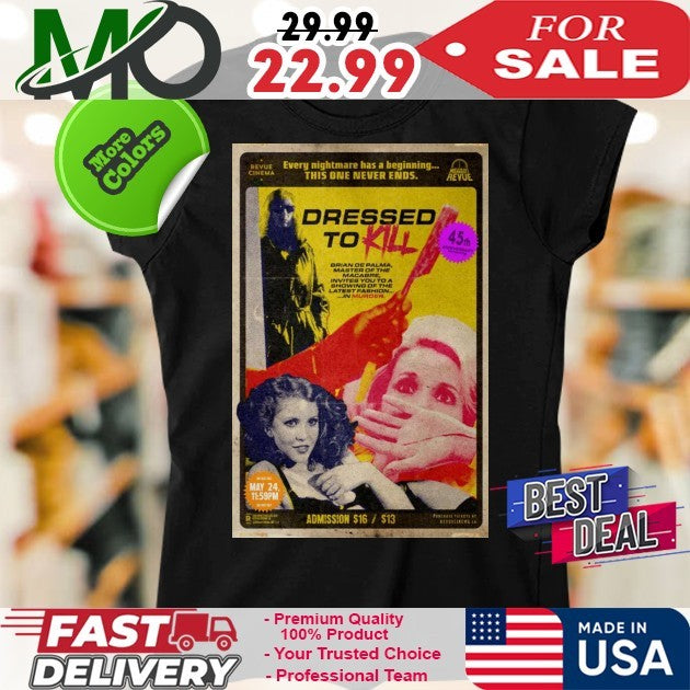 Dressed To Kill Master Of Time Poster May 24 2025 Graphic T-Shirt