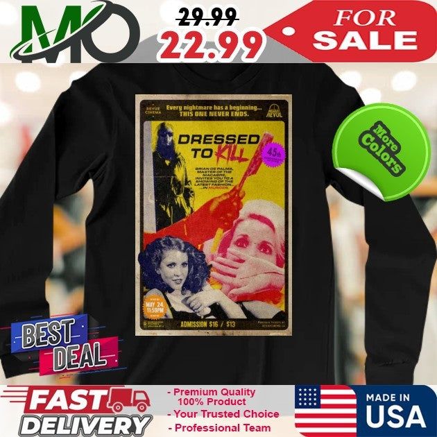 Dressed To Kill Master Of Time Poster May 24 2025 Graphic T-Shirt