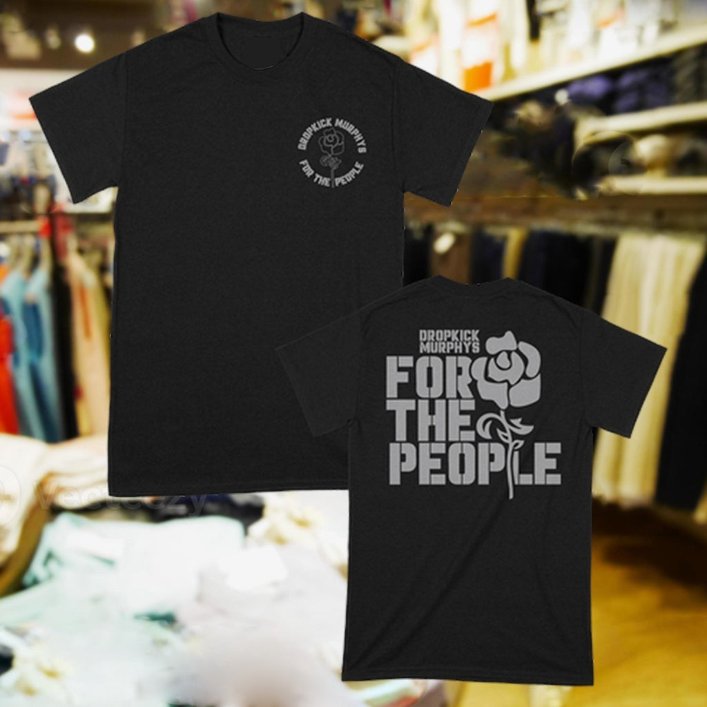 Dropkick Murphys For The People Rose Emblem Band T-Shirt