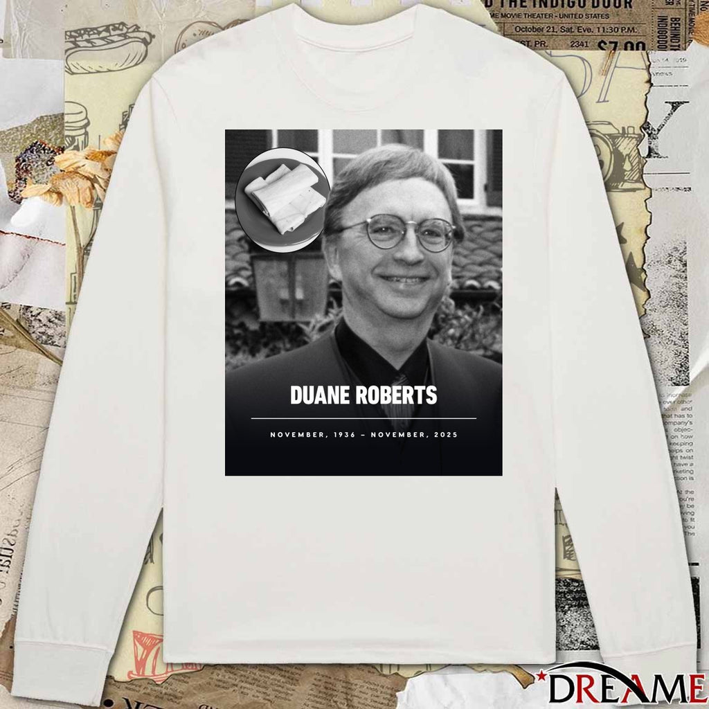 Duane Roberts The Inventor Of The Frozen Burrito Has Died At 88 Years Old 1936 – 2025 Poster t-shirt