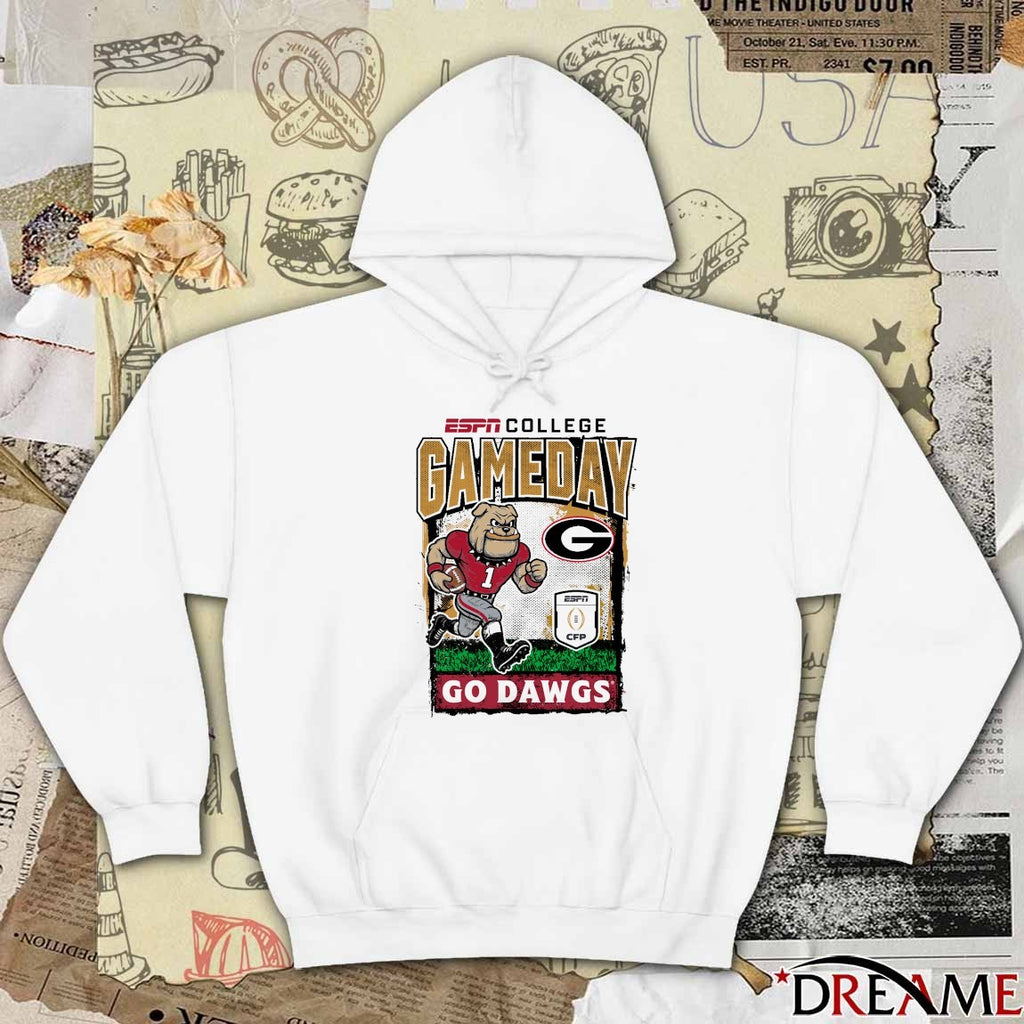 ESPN College Gameday ’25-’26 Georgia Bulldogs Go Dawgs Mascot t-shirt