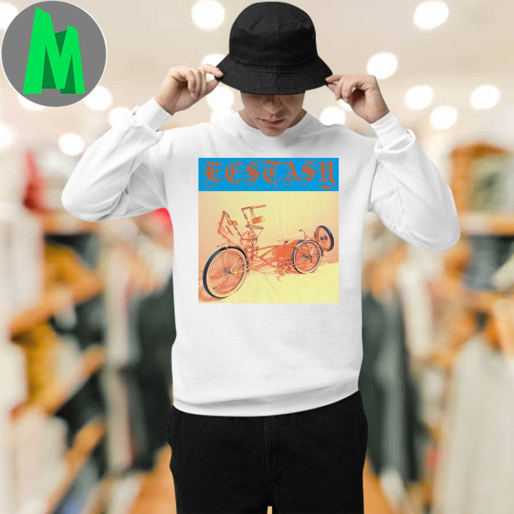 Ecstasy Lowrider Bicycle Graphic T-Shirt