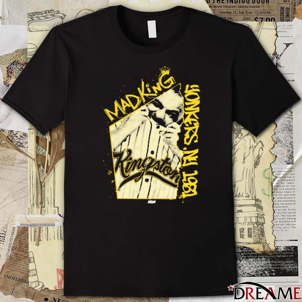 Eddie Kingston Madking Yonkers 1981 AEW 2025 t-shirt