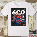Edmonton Oilers Leon Draisaitl 600 NHL Assists Signature Poster t-shirt