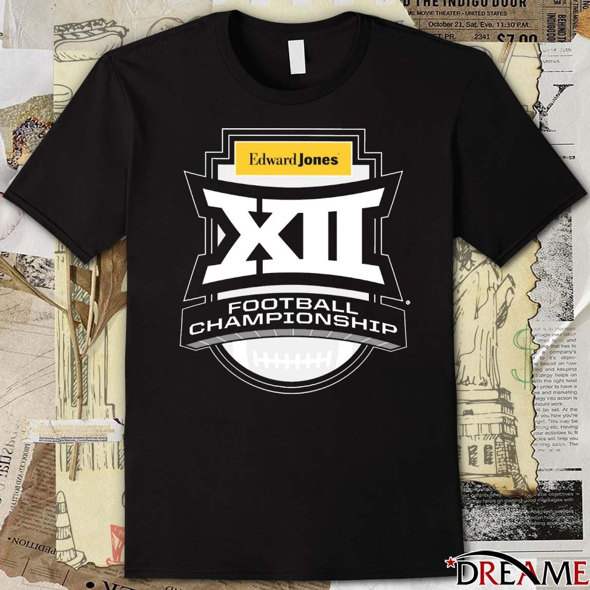 Edward Jones Big 12 Football Championship Logo 2025 t-shirt