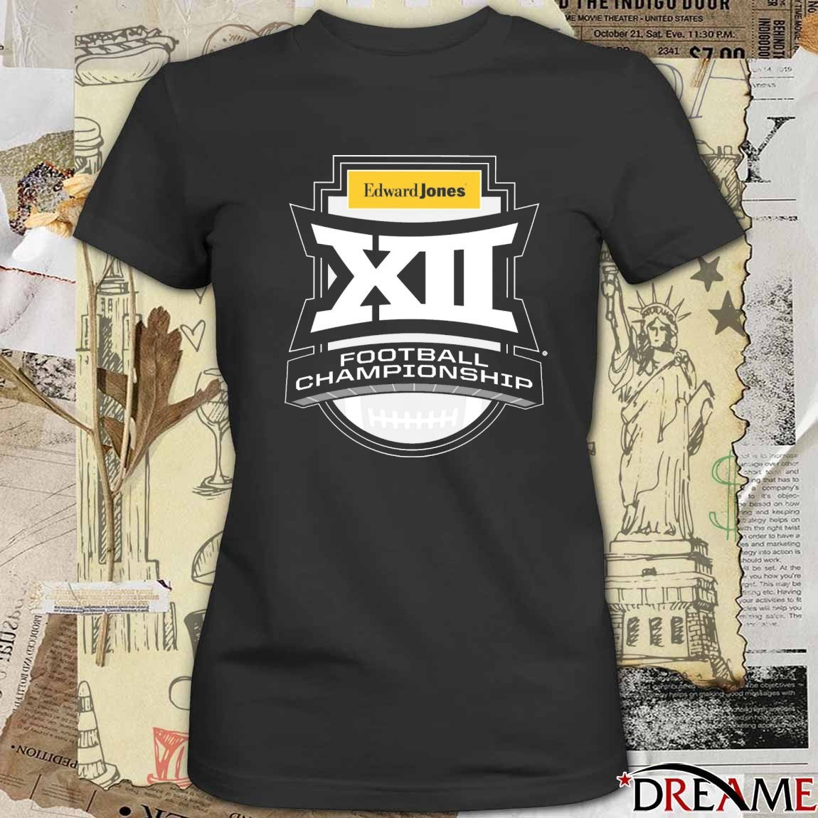 Edward Jones Big 12 Football Championship Logo 2025 t-shirt