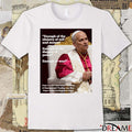 Enough Of The Idolatry Of Self And Money Enough Of The Display Of Power Enough Of War Pope Leo XIV Poster t-shirt