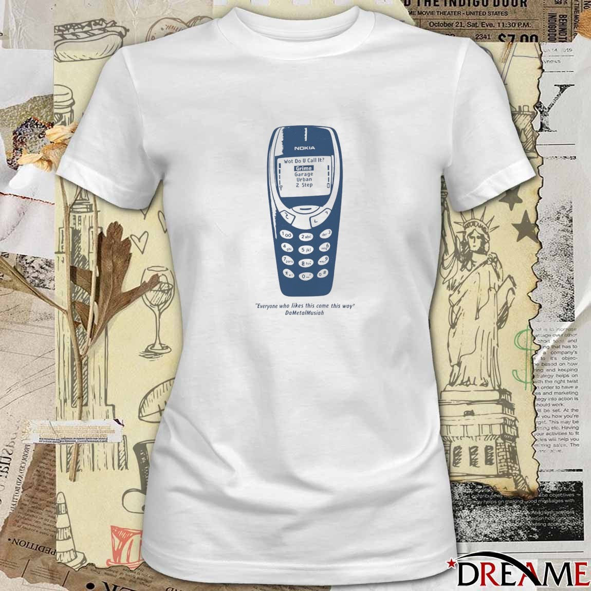 Everyone Who Likes This Come This Way DaMetalMusiah Nokia t-shirt
