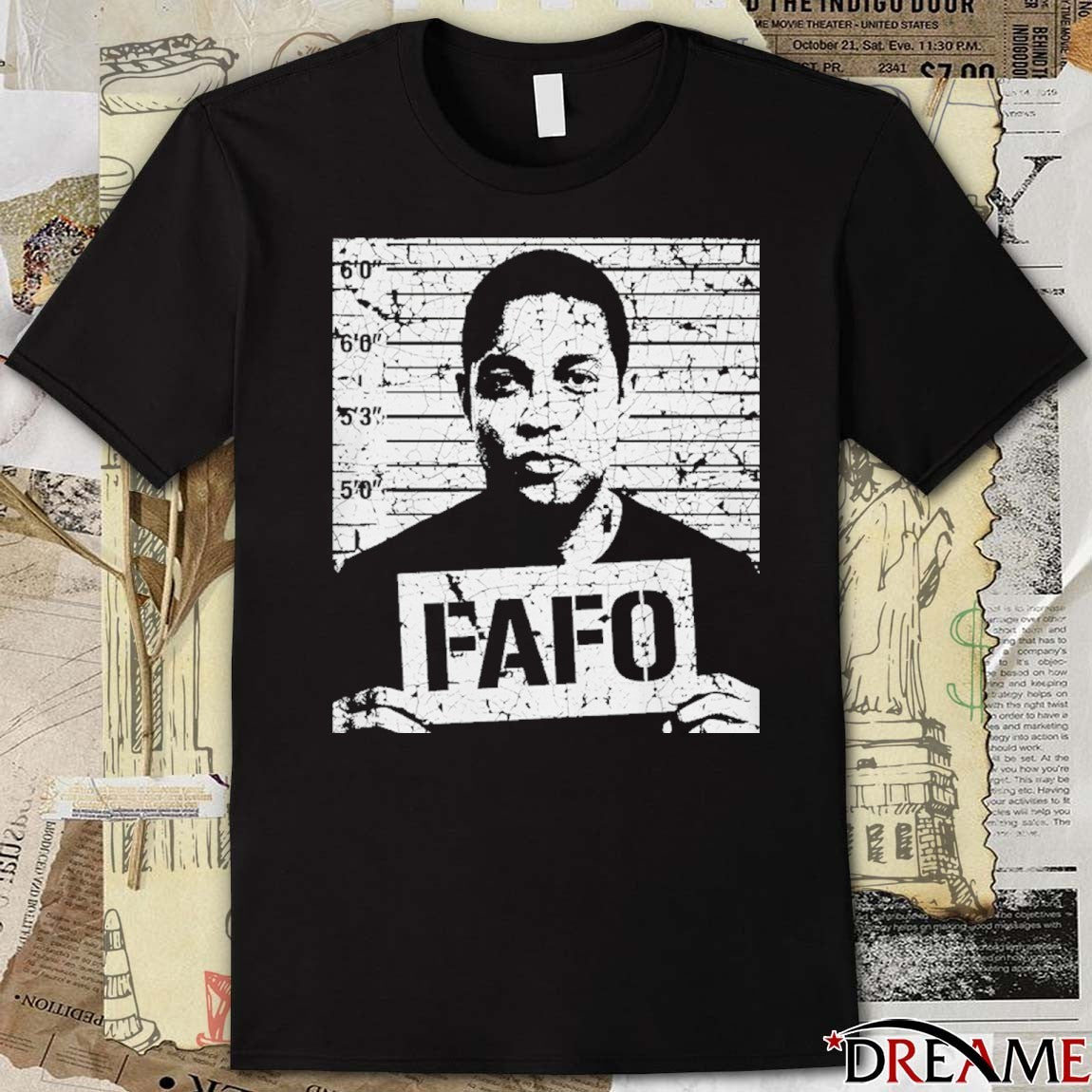 Fafo Don Lemon Mugshot 2026 t-shirt