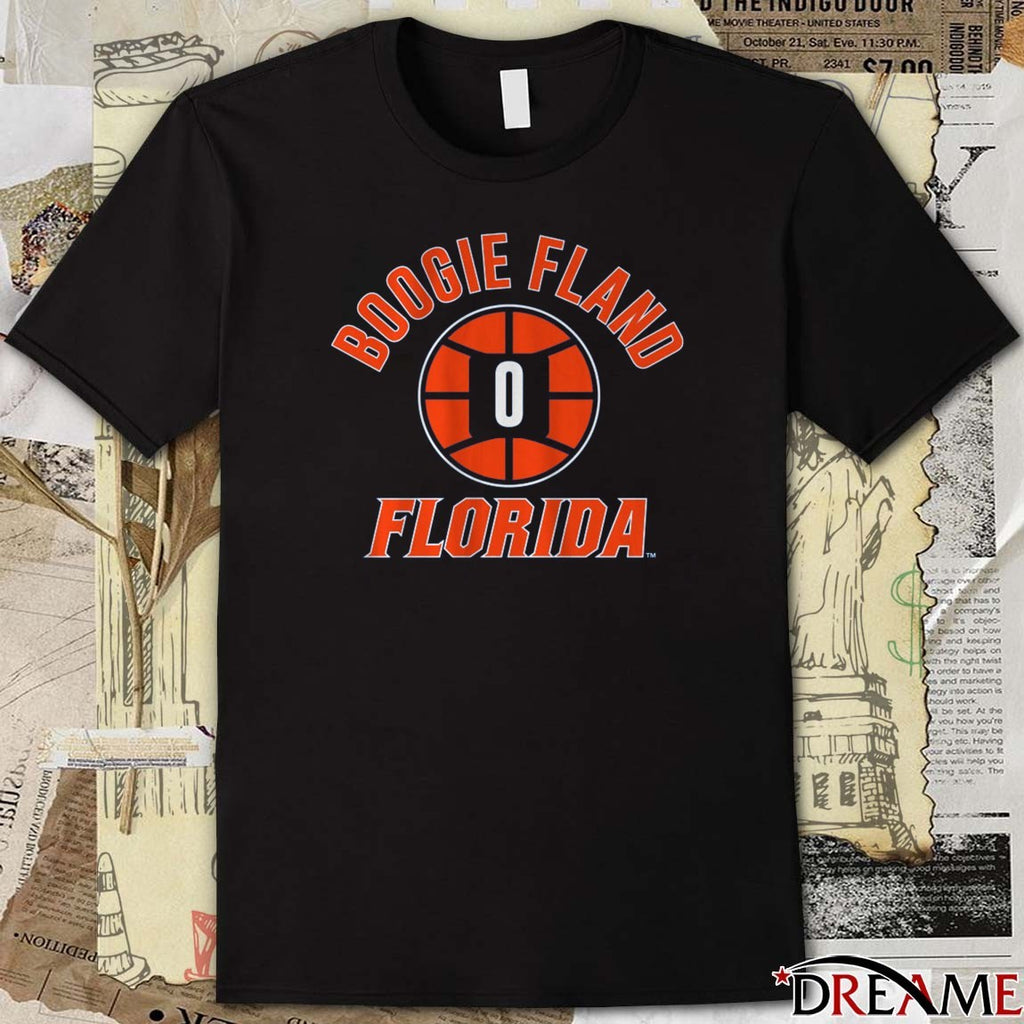 Florida Gators Basketball Boogie Fland Name Number Ball 0 t-shirt