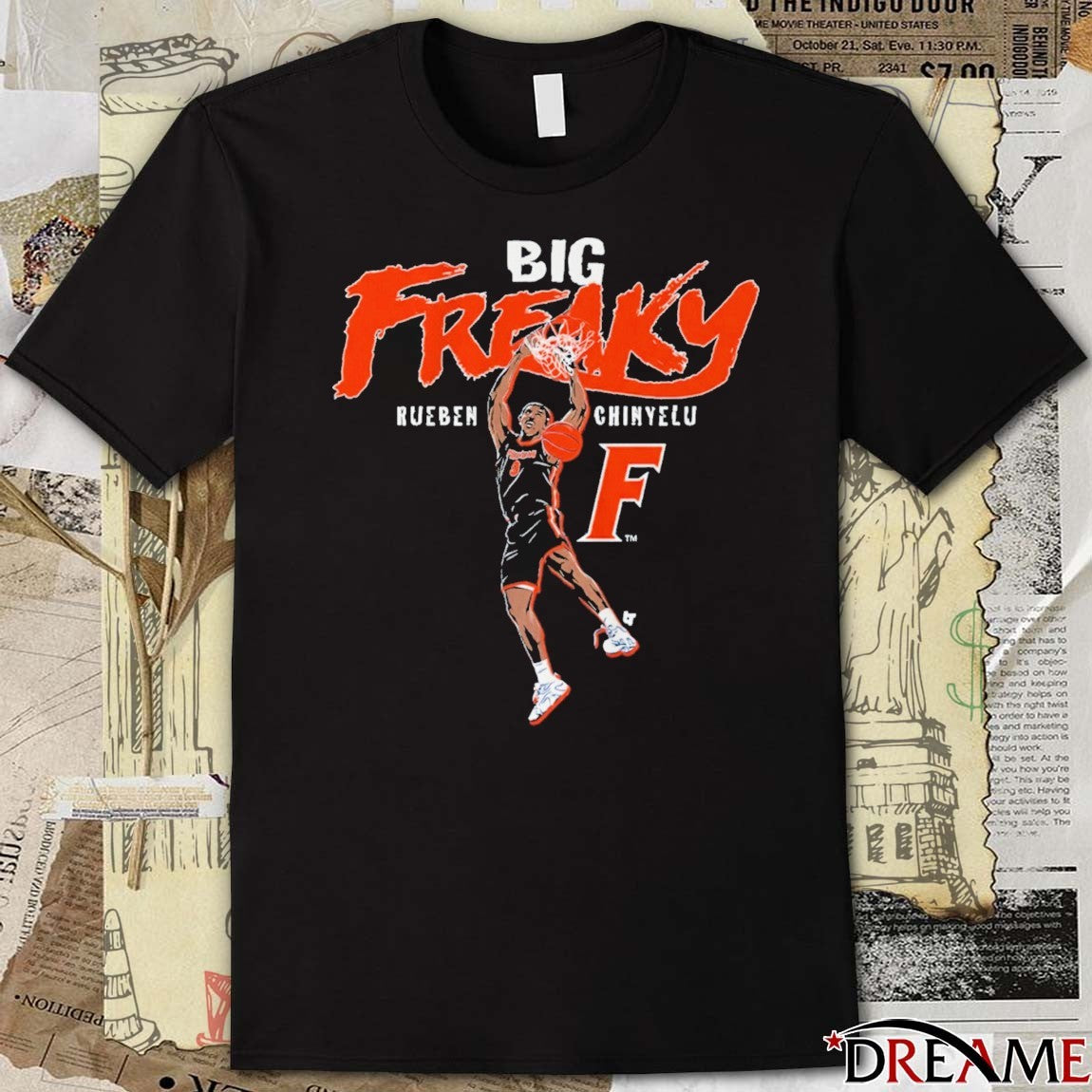 Florida Gators Basketball Rueben Chinyelu Big Freaky t-shirt