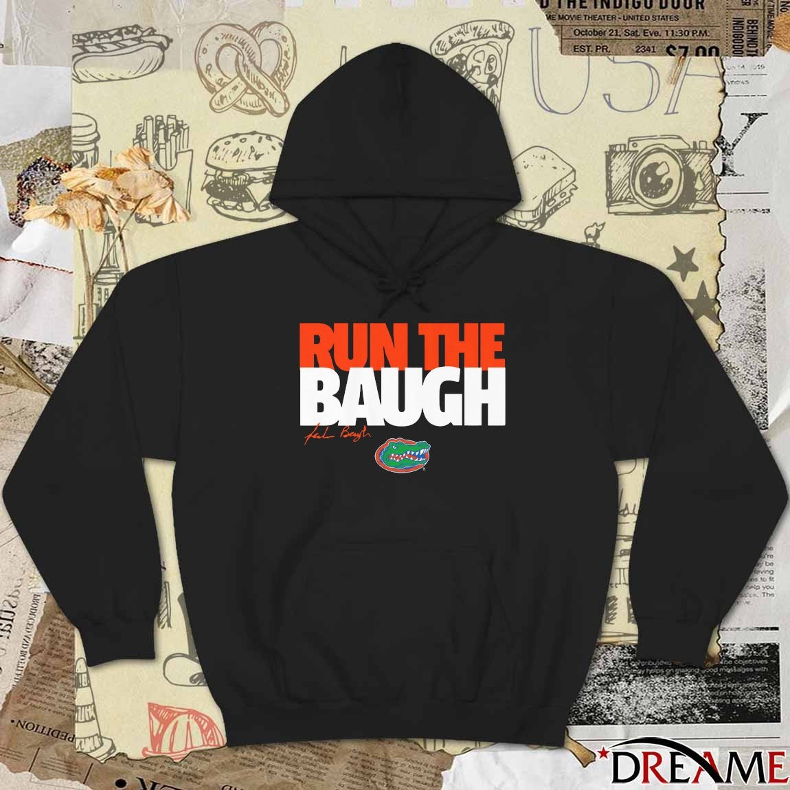 Florida Gators Football Jadan Baugh Run The Baugh Signature t-shirt