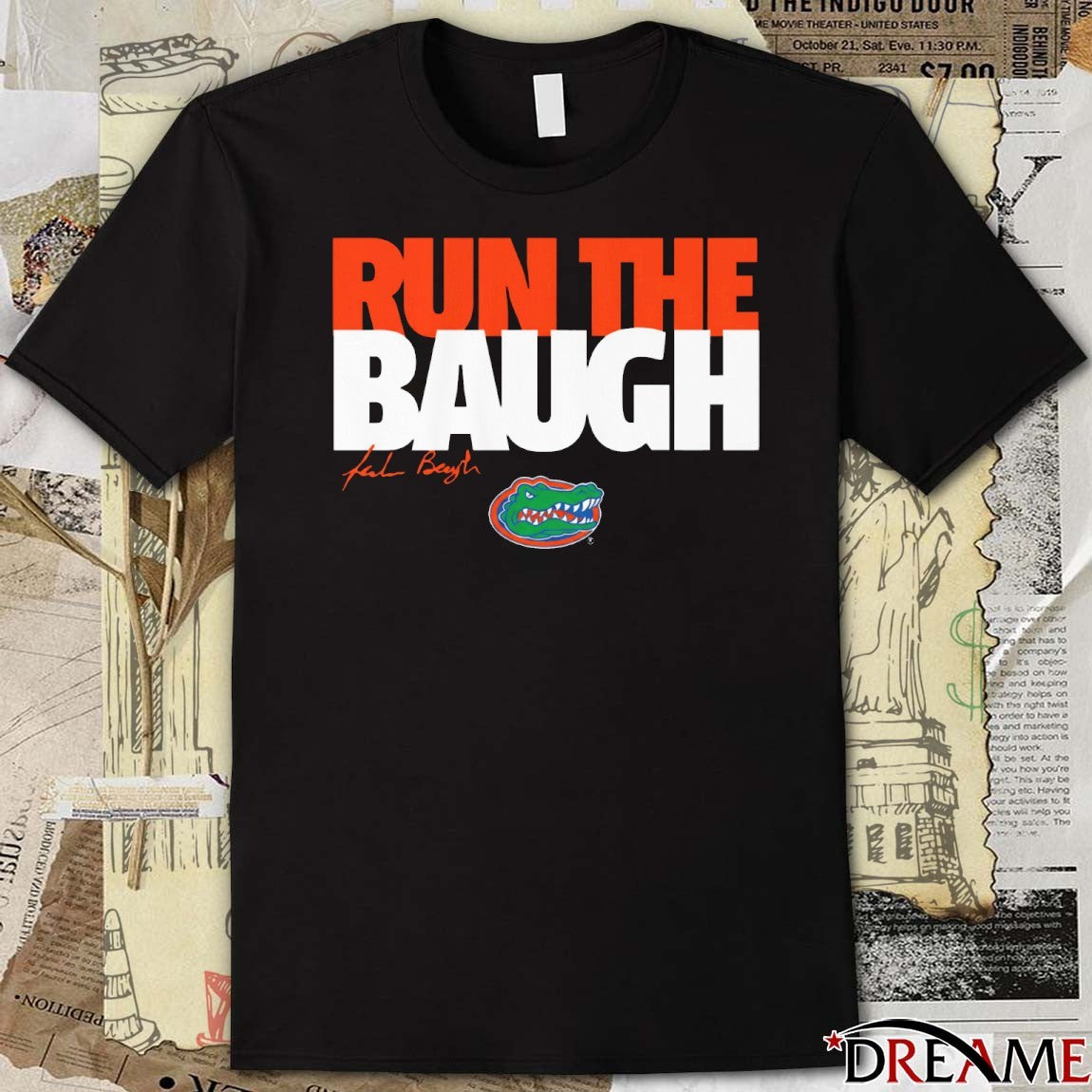 Florida Gators Football Jadan Baugh Run The Baugh Signature t-shirt