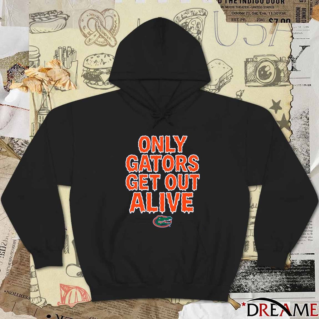 Florida Gators Football NCAA Only Gators Get Out Alive t-shirt