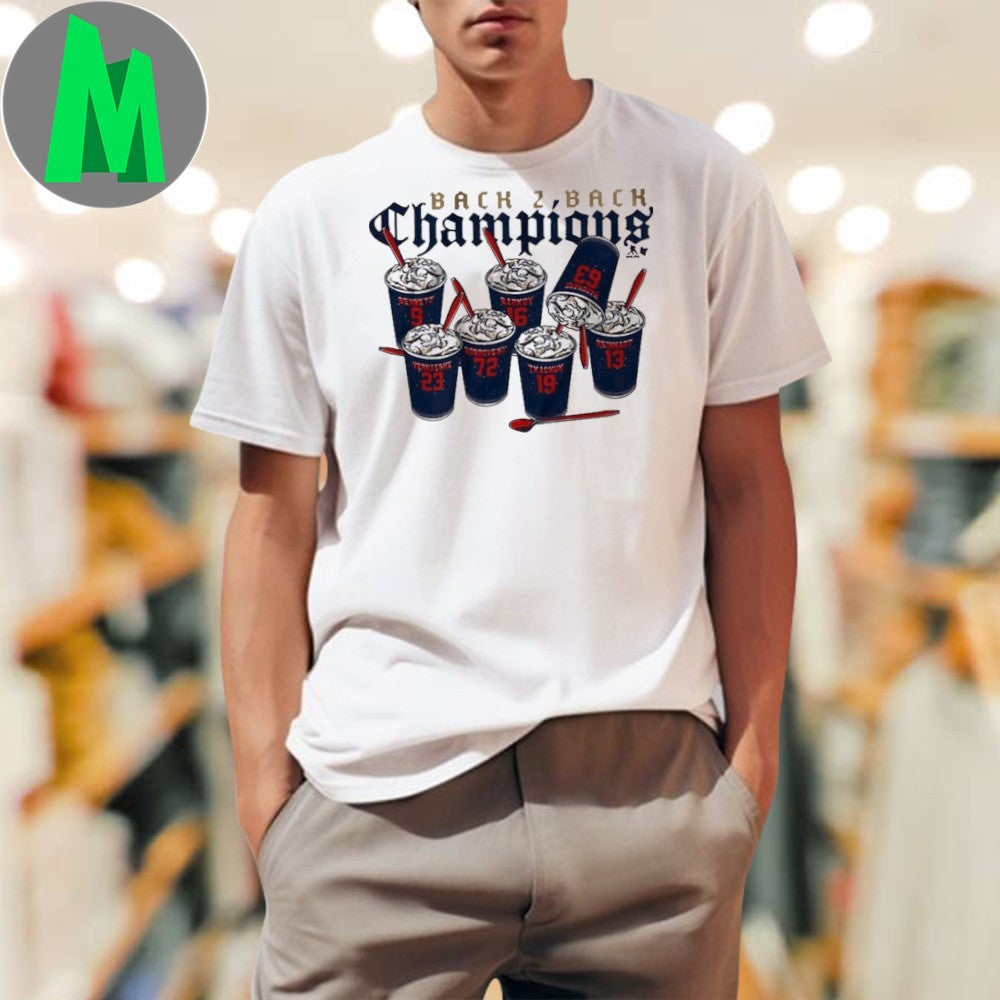 Florida Hockey Back-to-Back Champions Ice Cream Graphic T-Shirt