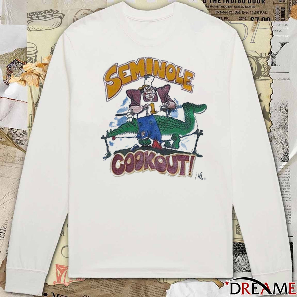Florida State Florida Gators Seminole Cookout 2025 t-shirt