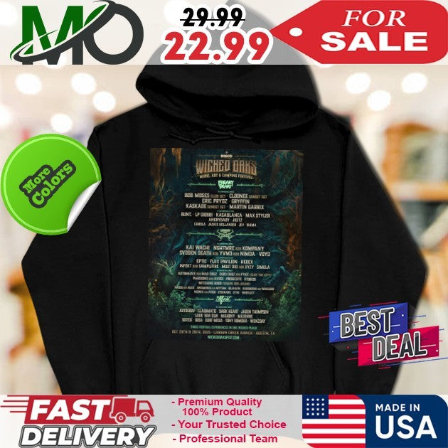 Freaky Deaky Wicked Daks Music Art And Camping Festival Shirt