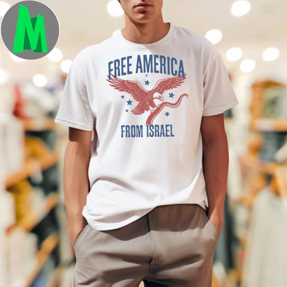 Free America From Israel Retro Shirt