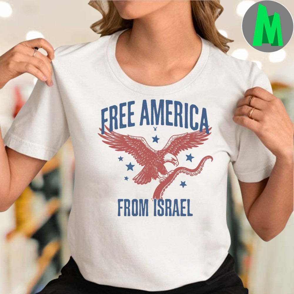 Free America From Israel Retro Shirt