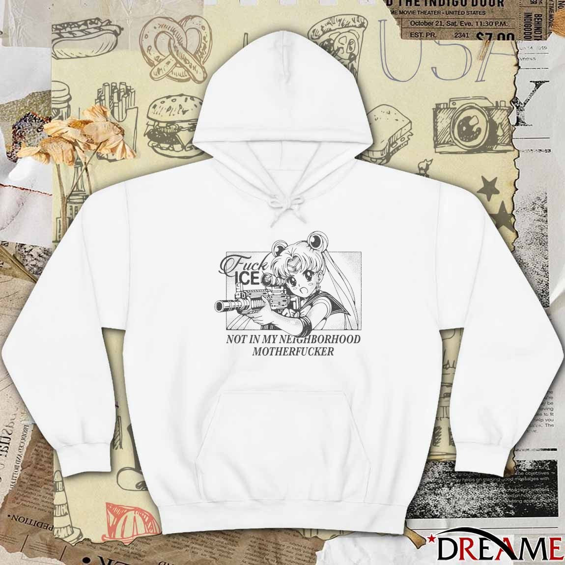 Fuck ICE Not In My Neighborhood Motherfucker 2026 t-shirt