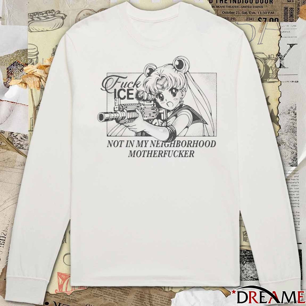 Fuck ICE Not In My Neighborhood Motherfucker 2026 t-shirt