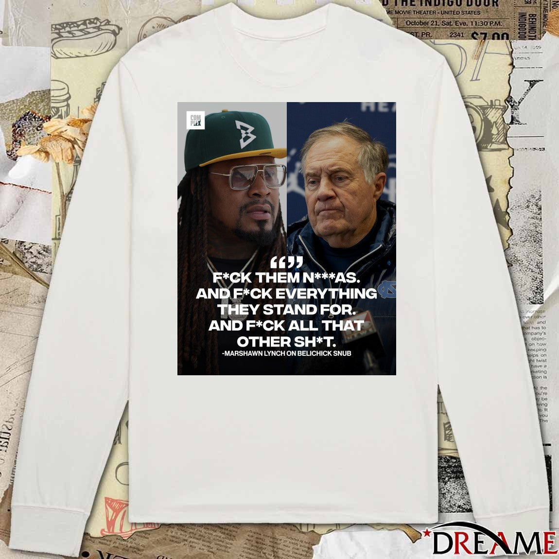 Fuck Them And Fuck Everything They Stand For And Fuck All That Other Shit Marshawn Lynch t-shirt