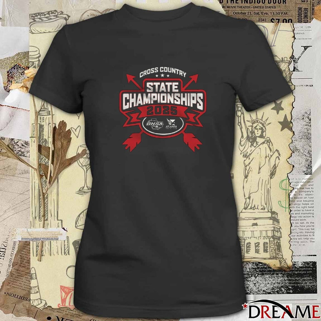 GHSA State Cross Country Championships 2025 Presented by Atlanta Track Club t-shirt