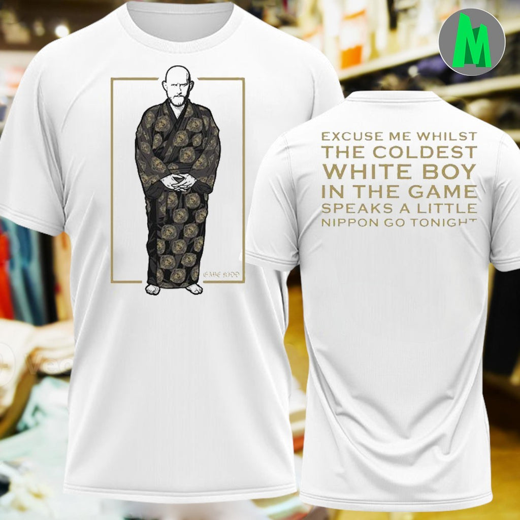 Gabe Kidd Coldest White Boy Wrestling Catchphrase NJPW Strong Style Fighter Shirt