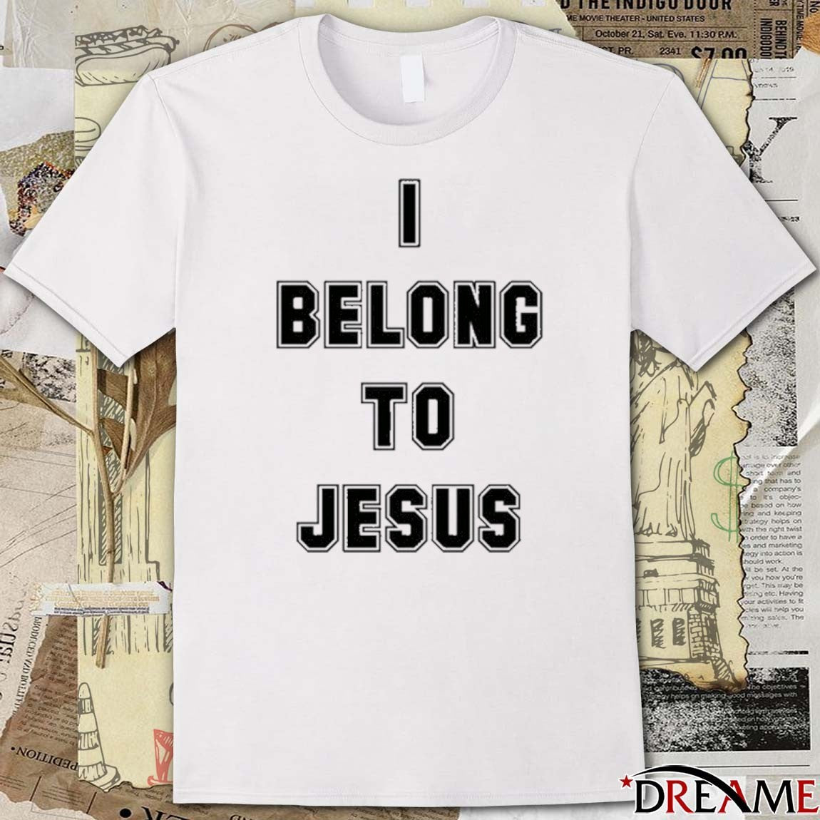 Gabriel Jesus I Belong To Jesus t-shirt