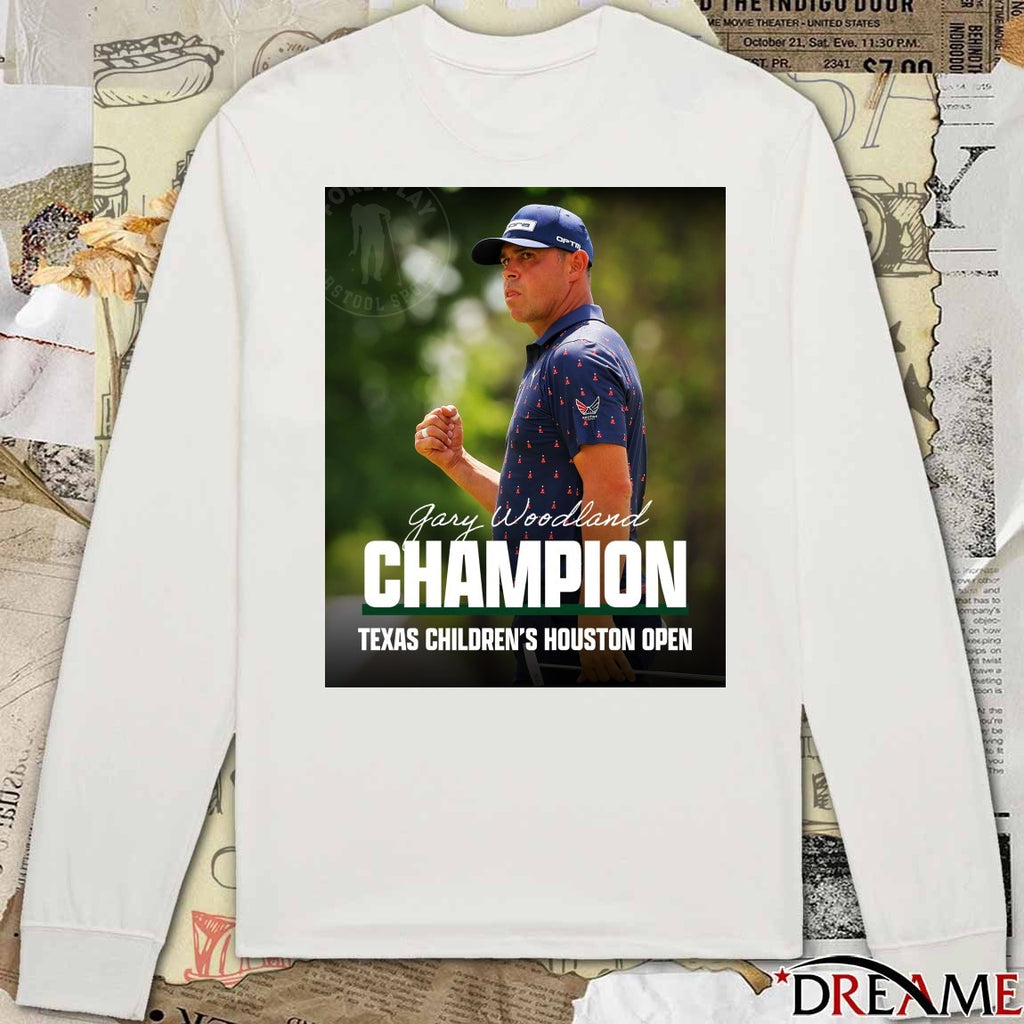 Gary Woodland 2026 Champion Texas Children’s Houston Open t-shirt