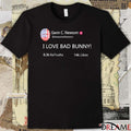 Gavin C Newsom I Love Bad Bunny t-shirt