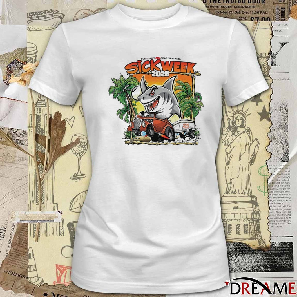 Gear Vendors Overdrive Sick Week 2026 t-shirt