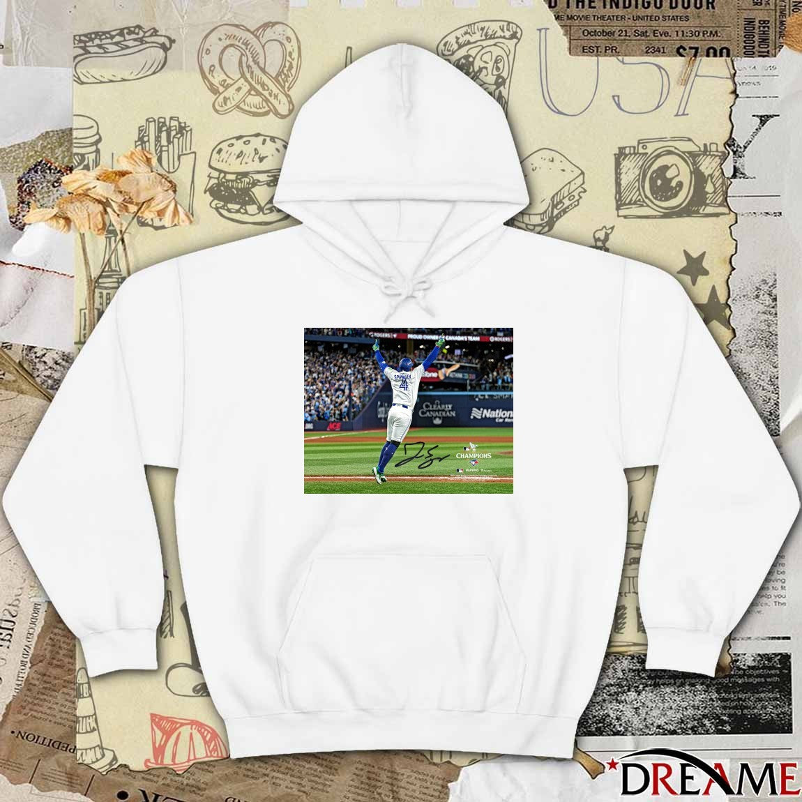 George Springer Toronto Blue Jays MLB 2025 ALCS Game 7 Game-Winning Home Run Signature t-shirt