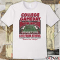Georgia Bulldogs College GameDay Live From Athens GA Sanford Stadium Between The Hedges t-shirt