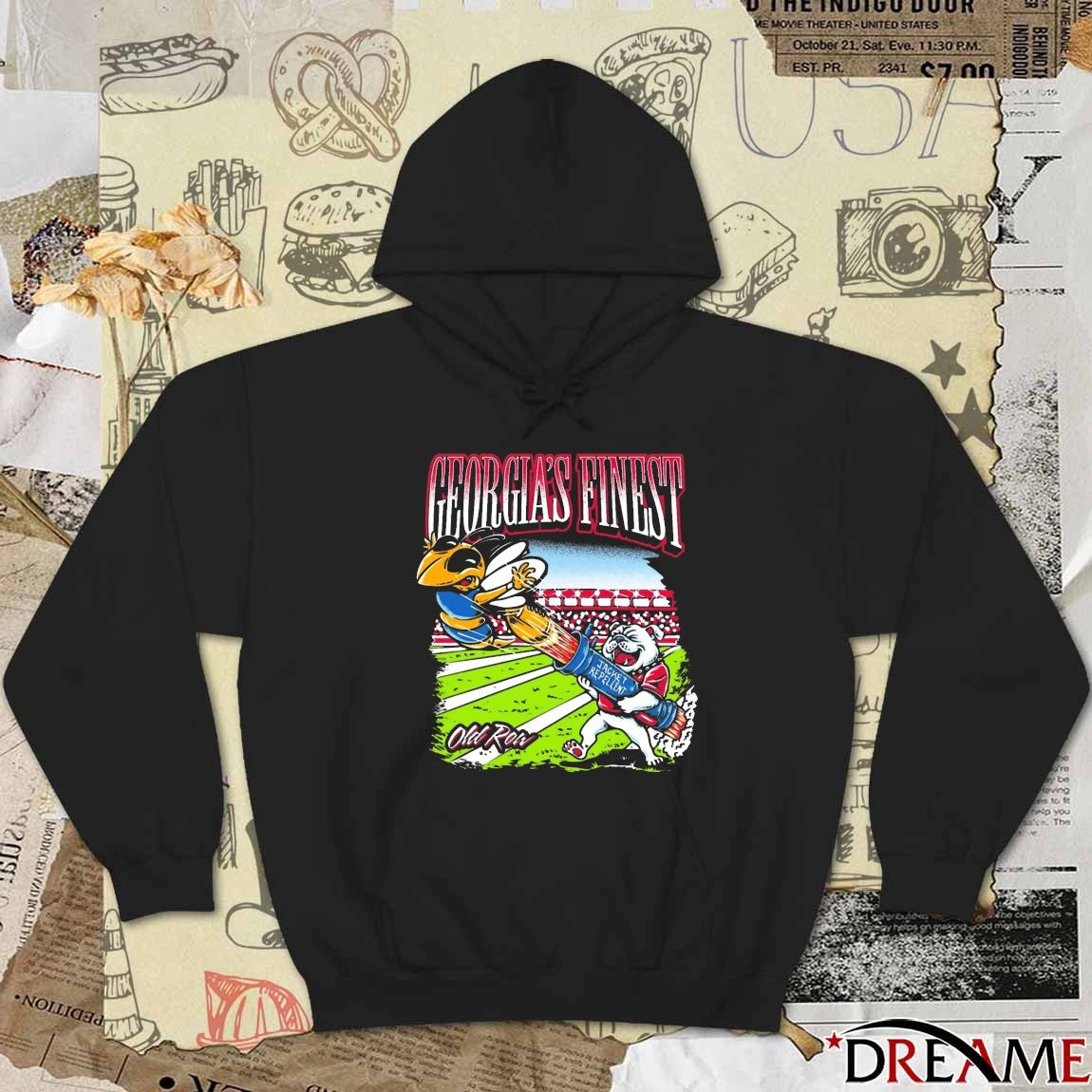 Georgia Finest Jacket Repellent Georgia Bulldogs win Georgia Tech t-shirt