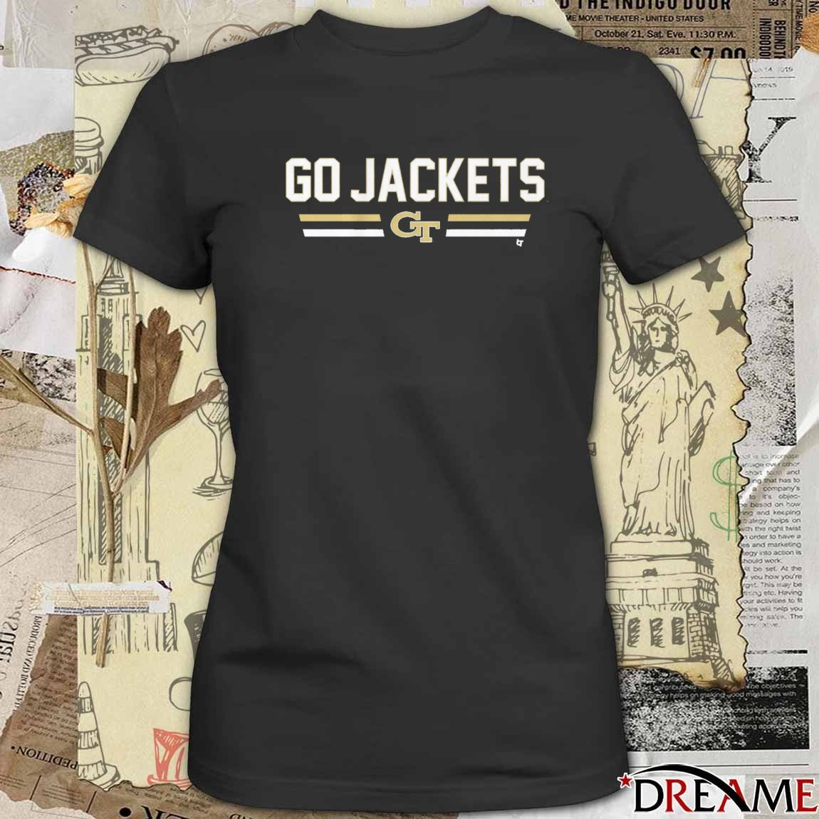 Georgia Tech Yellow Jackets Football NCAA Go Jackets 2025 t-shirt
