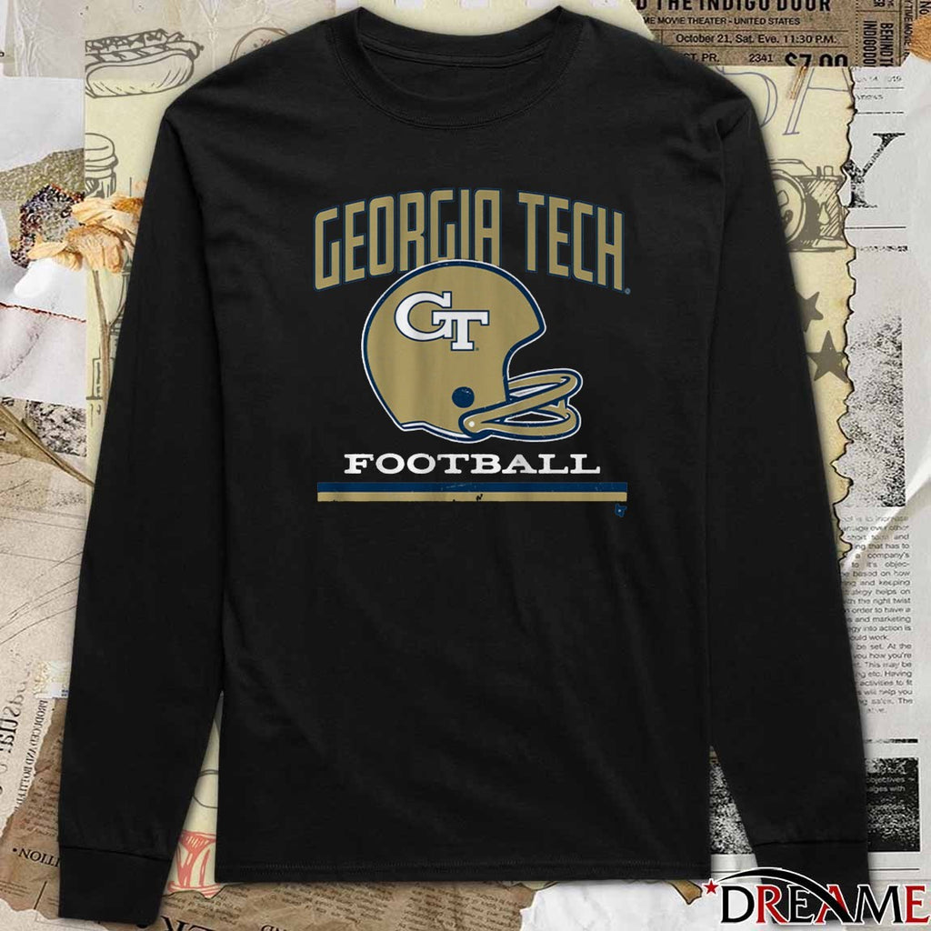 Georgia Tech Yellow Jackets NCAA Football Vintage Helmet t-shirt