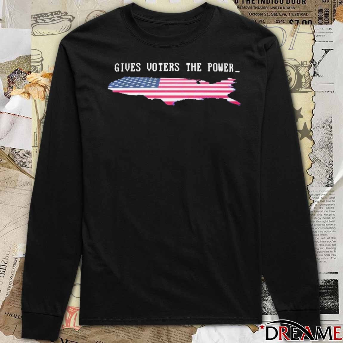 Gives Voters The Power 2025 Californians To Vote On Prop 50 Tuesday t-shirt