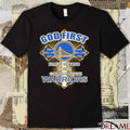 Golden State Warriors God First Family Second Then Golden State t-shirt