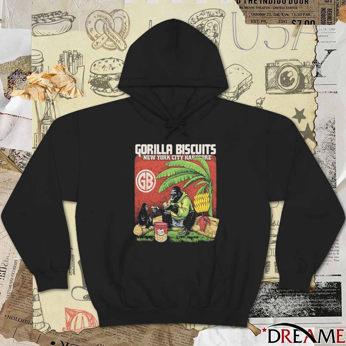 Gorilla Biskuit 2026 New York City Hardcore t-shirt