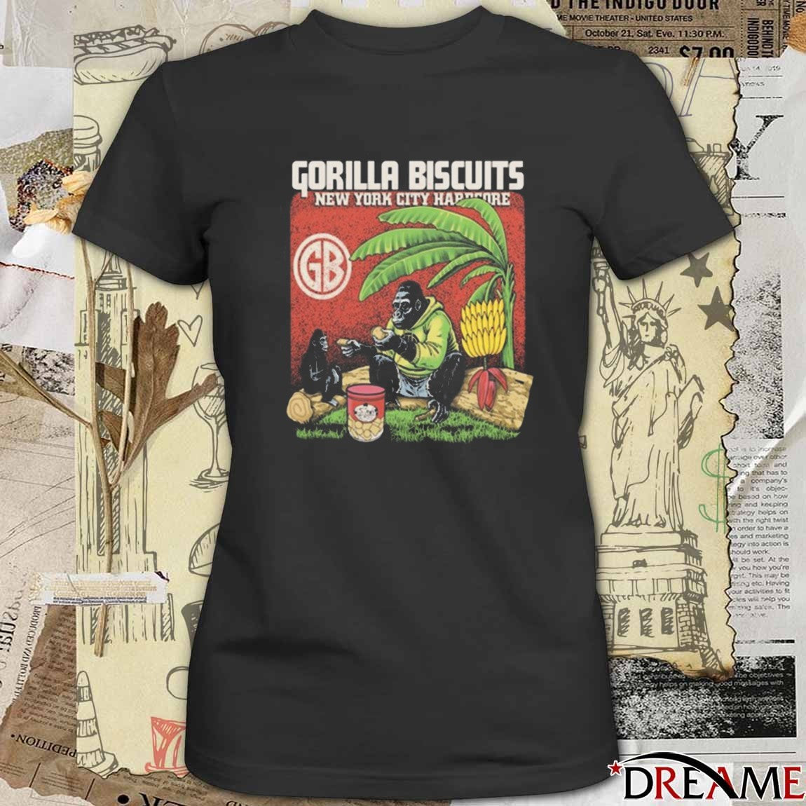 Gorilla Biskuit 2026 New York City Hardcore t-shirt