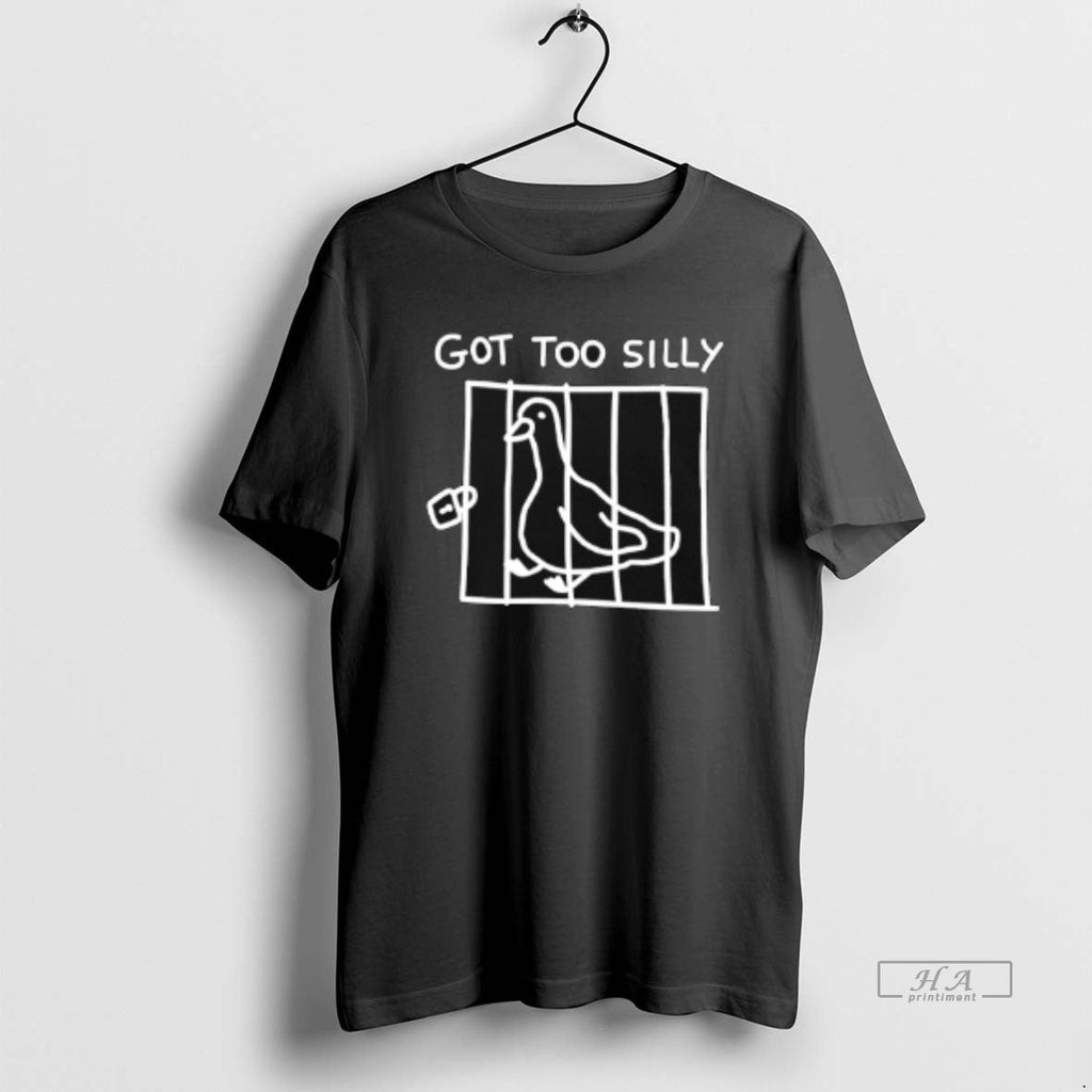 Official Got Too Silly Goose Paint Tee Unisex T-shirt, Sweatshirt, Hoodie (1)