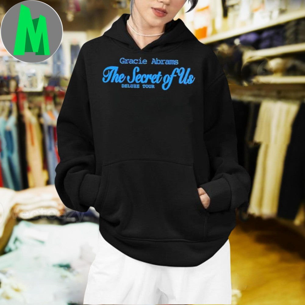 Gracie Abrams The Secret Of Us Deluxe Tour 2025 Schedule Tour Shirt