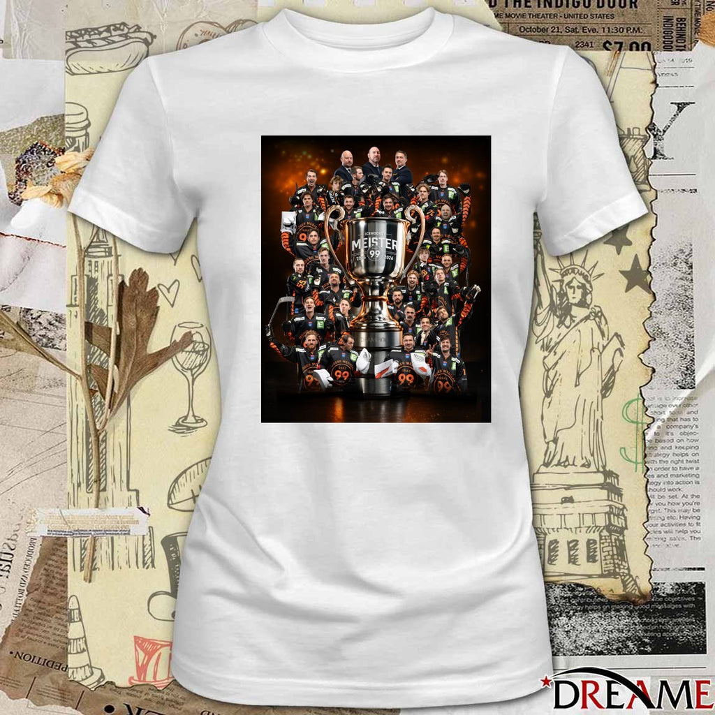 Graz 99ers 2025-26 ICE HL Ice Hockey Championship Poster t-shirt